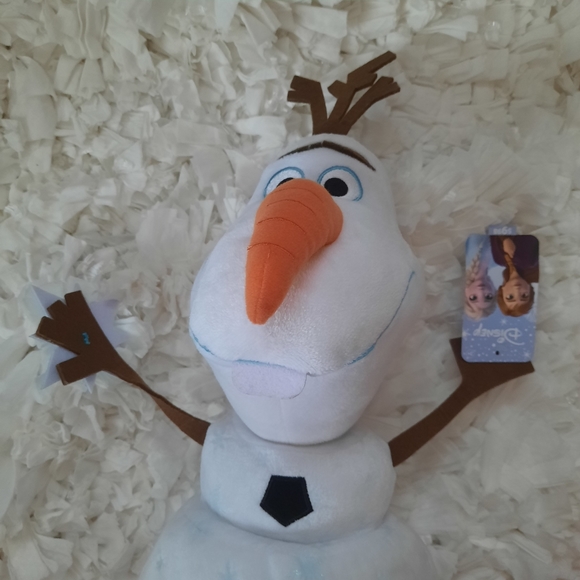 Disney Frozen Olaf Snowman Plush Doll Toy Stuffed Animal NWT - Picture 3 of 9